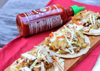 Mexican Tortillas Paired with Thai-Style Raw Fish: A Fusion of Bold Flavors