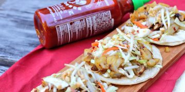 Mexican Tortillas Paired with Thai-Style Raw Fish: A Fusion of Bold Flavors