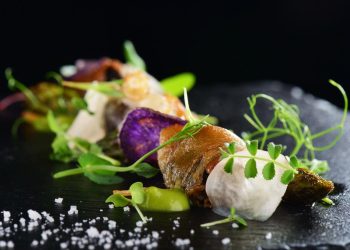 In Modern Cuisine, Textural Contrasts Are Not Only About Mouthfeel but Also Visual Diversity