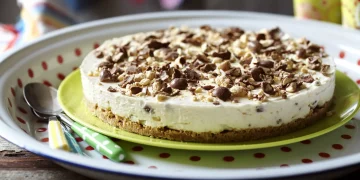 Classic No-Bake Desserts: Chocolate Chip Cookie Bars, Ice Cream Cakes, Cheesecakes, Energy Balls, and Almond Chocolate Truffles