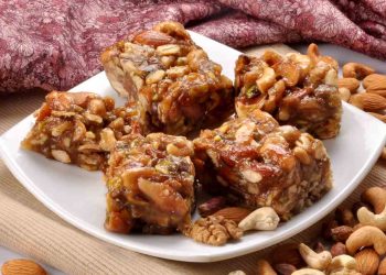 Creating Delicious and Healthy Desserts with Nuts, Dried Fruits, Oats, and Cocoa Powder