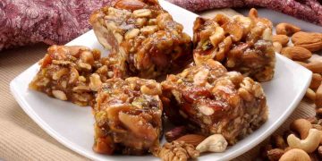 Creating Delicious and Healthy Desserts with Nuts, Dried Fruits, Oats, and Cocoa Powder