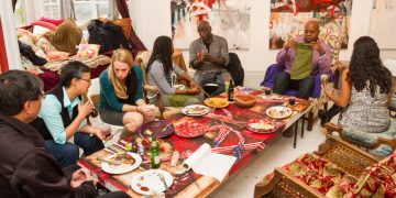 In Many Countries, During Festivals and Celebrations, Community Members Gather to Prepare