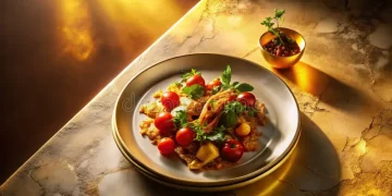 Creating a Warm and Soft Atmosphere Through Afternoon Golden Hour Light in Food Photography